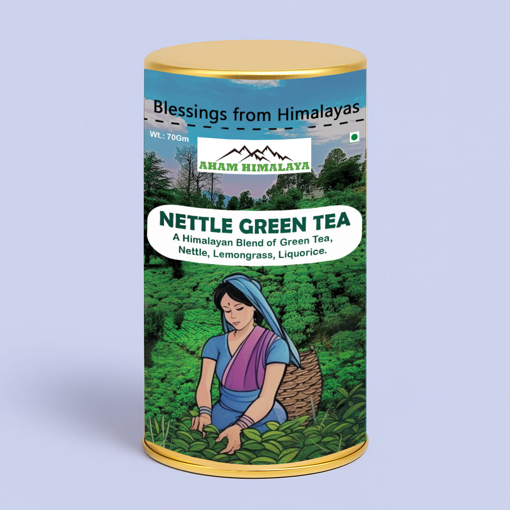 Best Himalayan Green Tea Front Packaging, weight loss tea, Rich in Antioxidants, Himalayan Tea