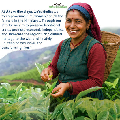  Aham Himalaya  Medicinal Tea, Herbal Tea Crafted by Pahadi Women, 100% Himalayan Herbs,