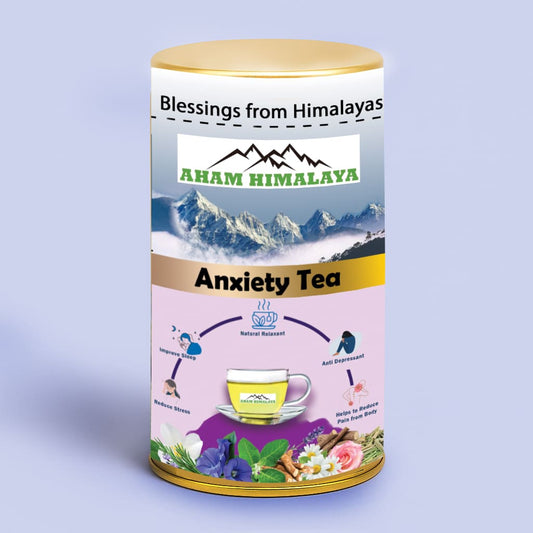Himalayan Tea| Anxiety Relief Tea Box Packaging, Anxiety Relief Tea 